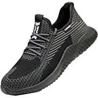 Zapatos de Seguridad para Hombres ultraligeros Zapatos de Acero con Punta de Seguridad- Zapatillas industriales…